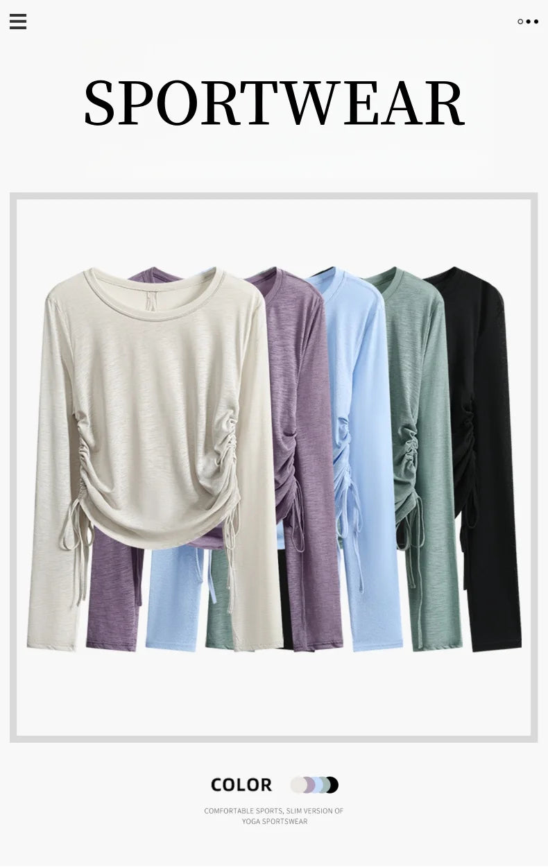 Thin Yoga Tops For Women