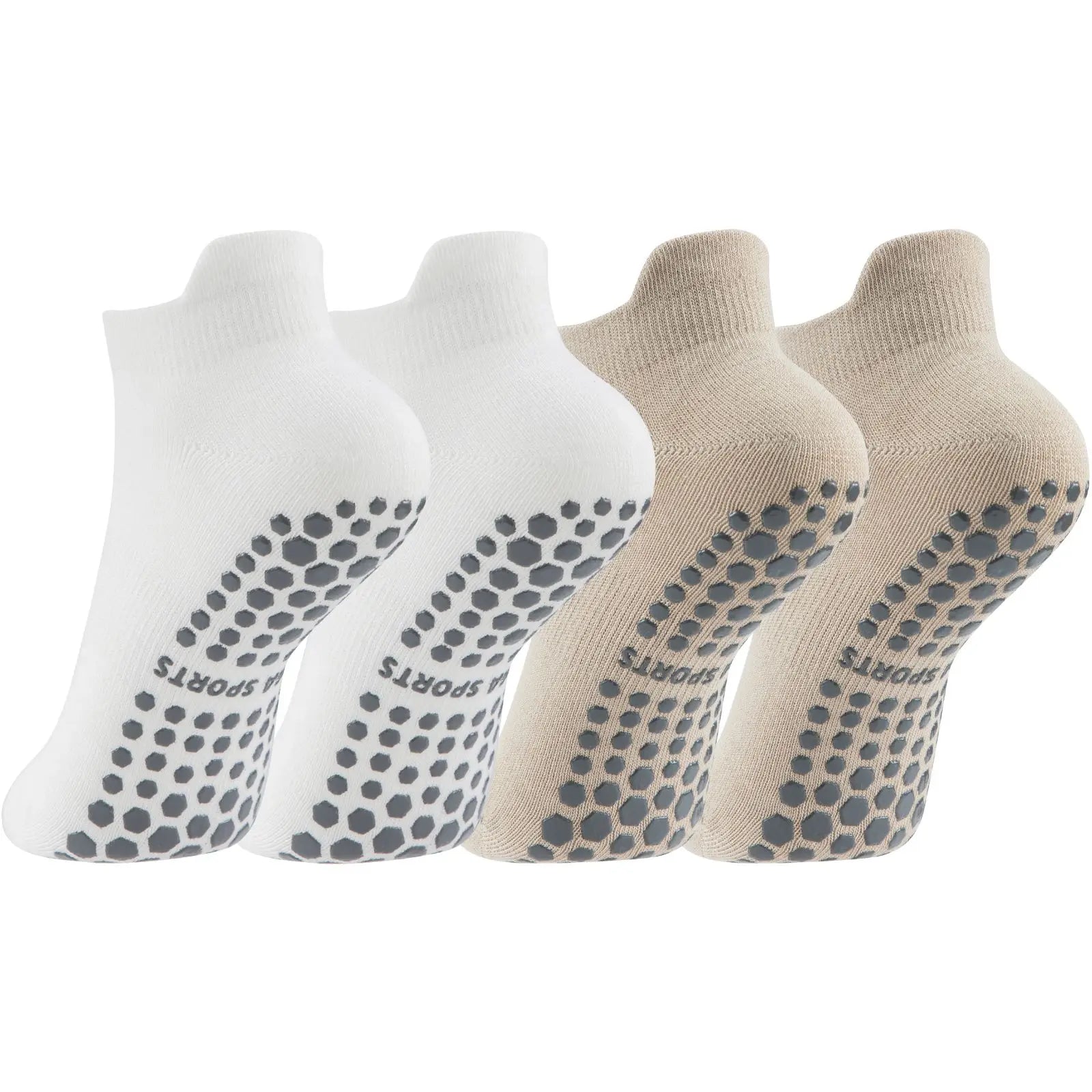 2 Pairs Pilates Yoga Ankle Socks