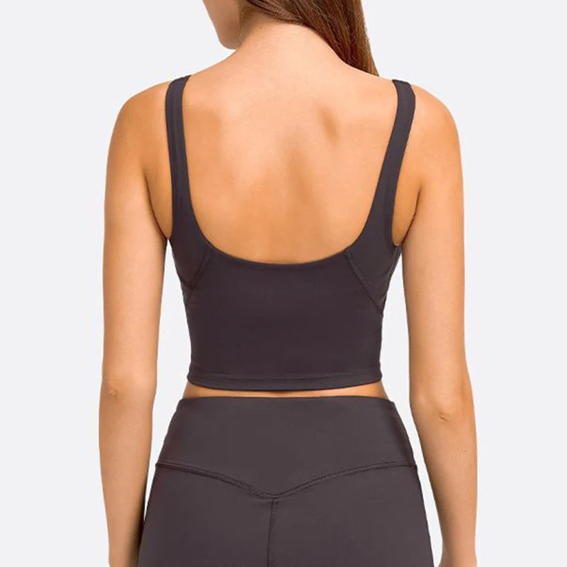 Sports yoga bra, U-shaped back