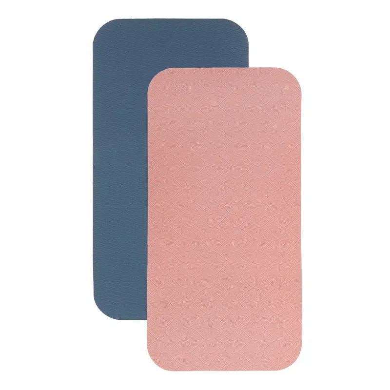 Yoga mat home fitness plate support