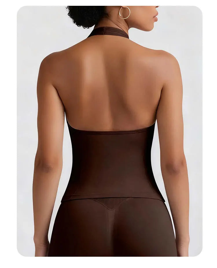 Hanging Neck Tank Top Women