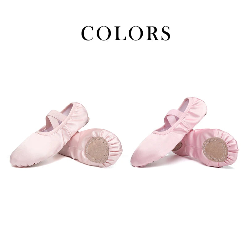 Women/Girls' Ballet Shoes Elastic