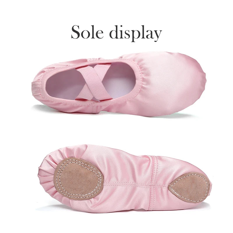Women/Girls' Ballet Shoes Elastic