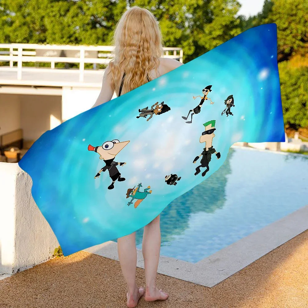 Classic  F-Ferb Beach Towel