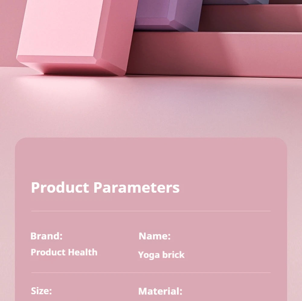 4PCS Yoga Blocks Bolster Pillow