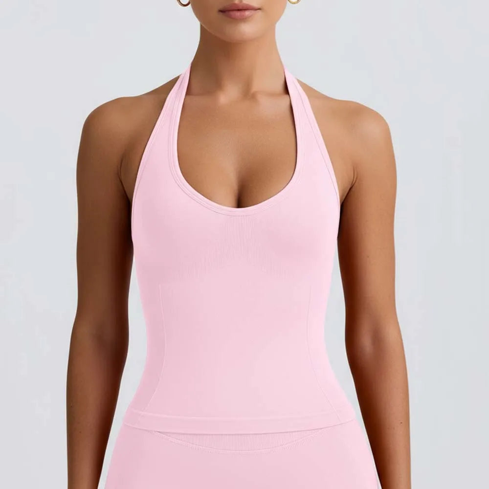 Hanging Neck Tank Top Women