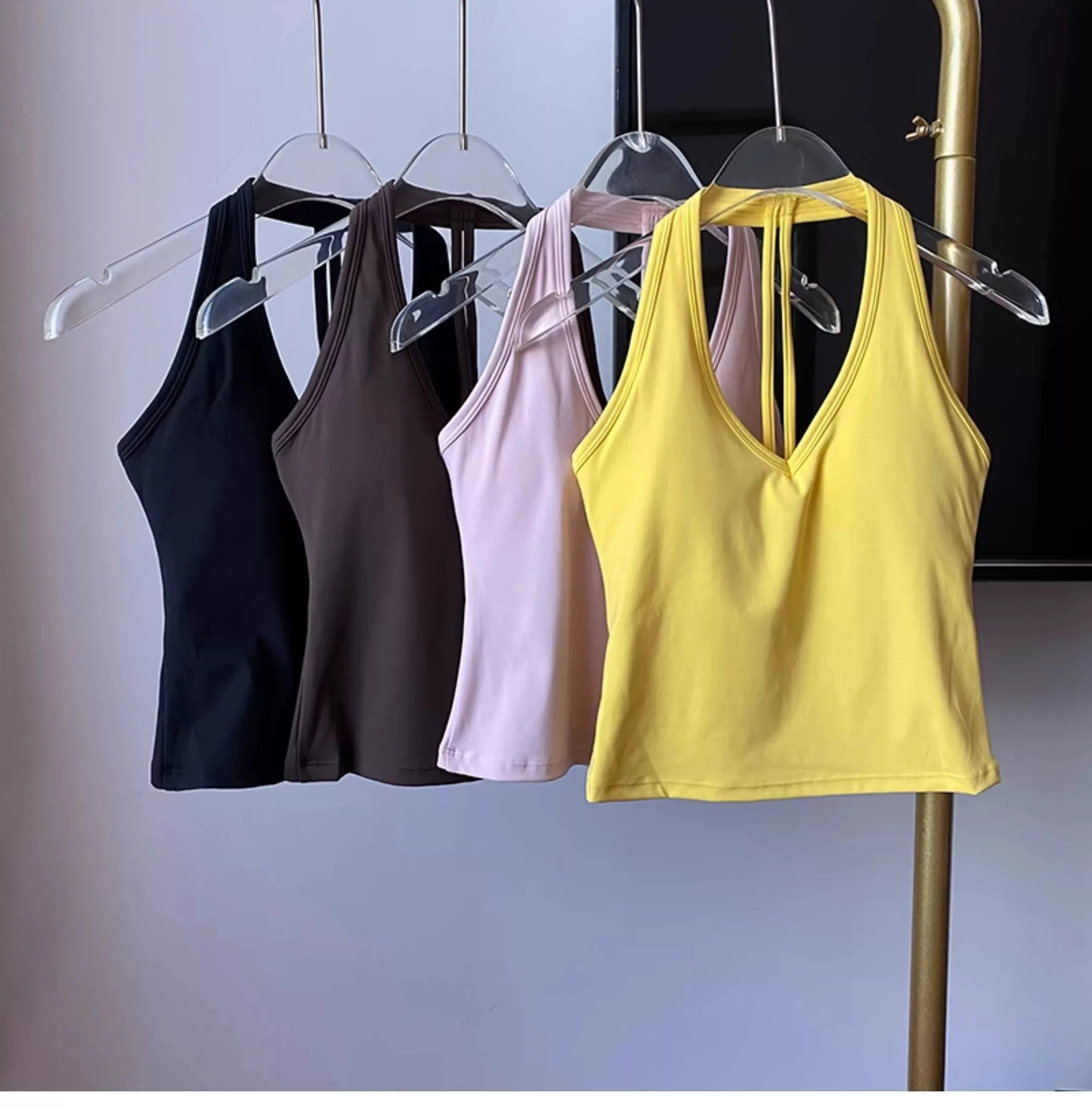 Sexy V-Neck Fitness Bra