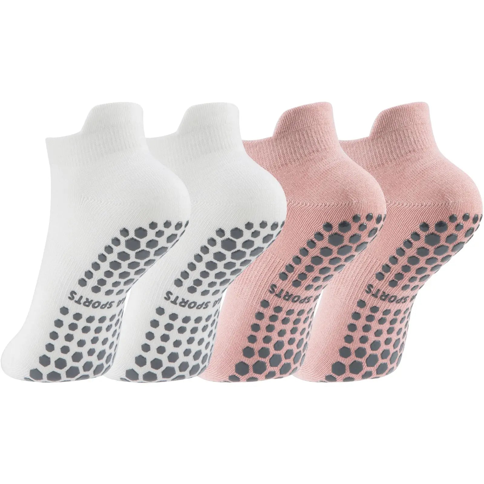 2 Pairs Pilates Yoga Ankle Socks