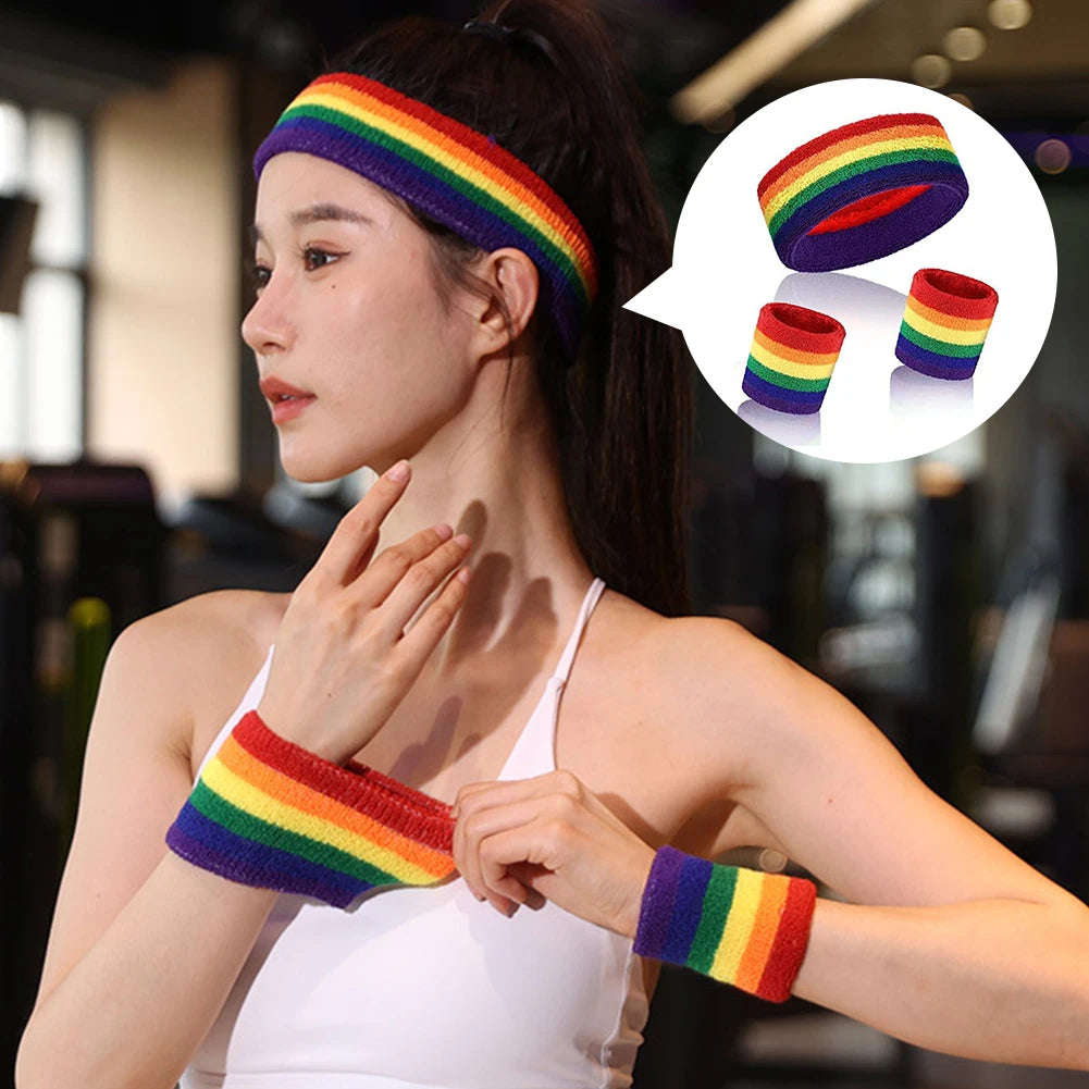 Tennis Wristbands Sport Headband