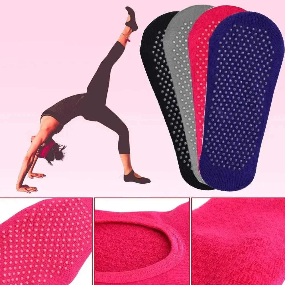 Backless Non-slip Fitness Yoga Sock