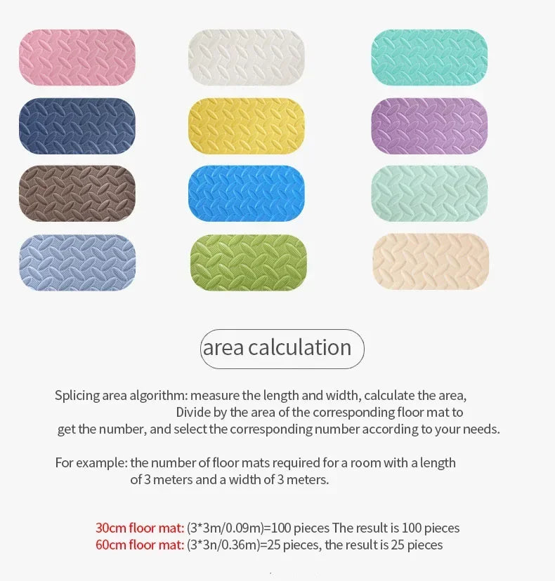 30*30cm Thicken Sports Gym