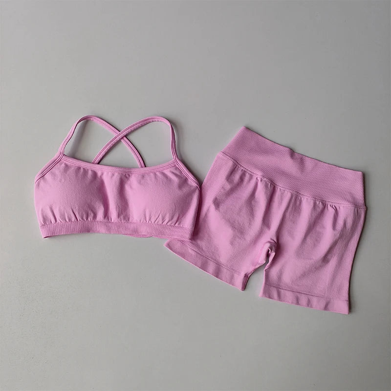 Gathering Shock-proof Back Seamless Bras