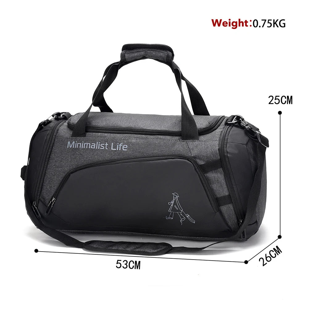 Waterproof Nylon Gym Bags