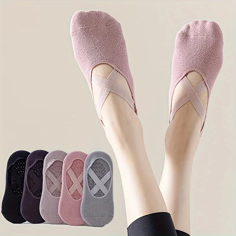 1/2/3/4/5 double anti-slip yoga socks