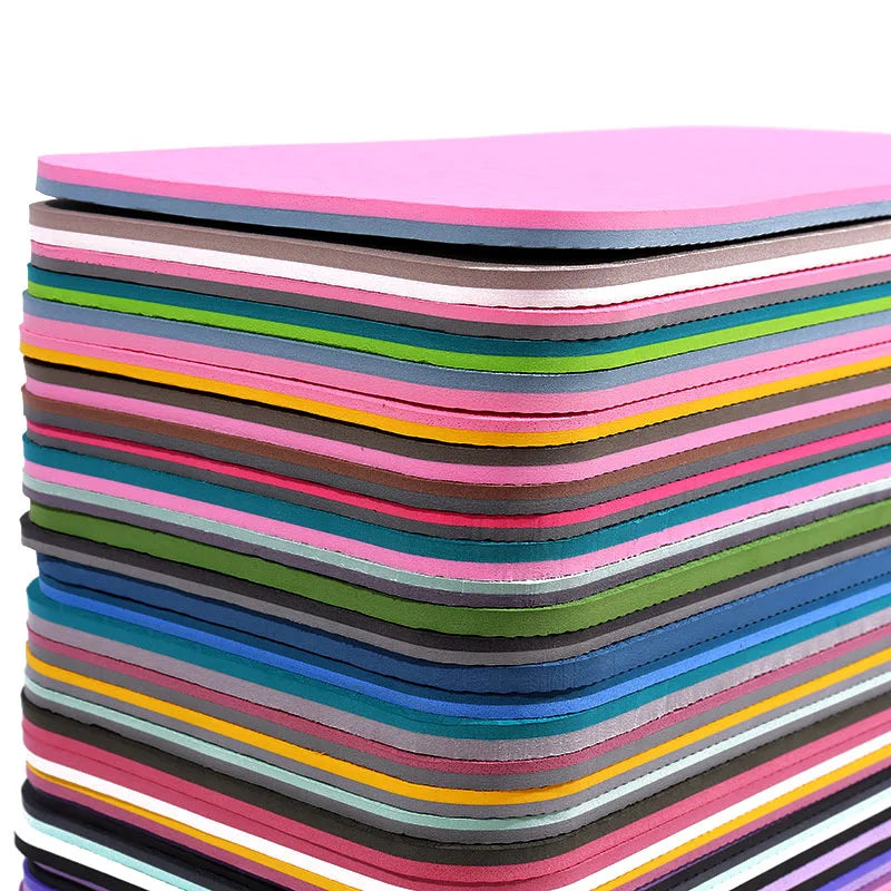 Yoga mat home fitness plate support