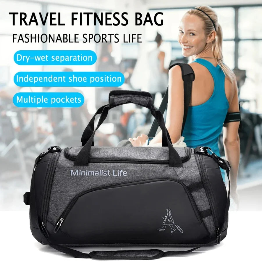 Waterproof Nylon Gym Bags