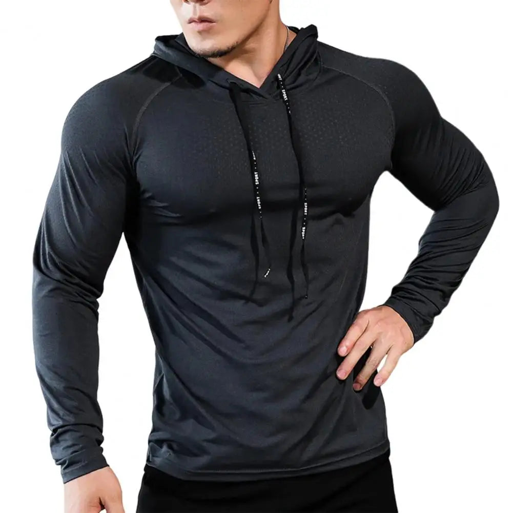 Mens Fitness Sport Hoodie