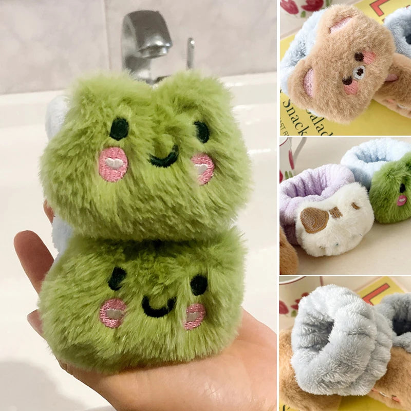 Reusable Cartoon Spa Washband