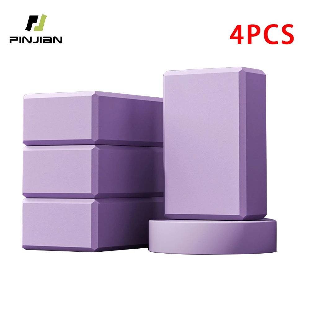 4PCS Yoga Blocks Bolster Pillow