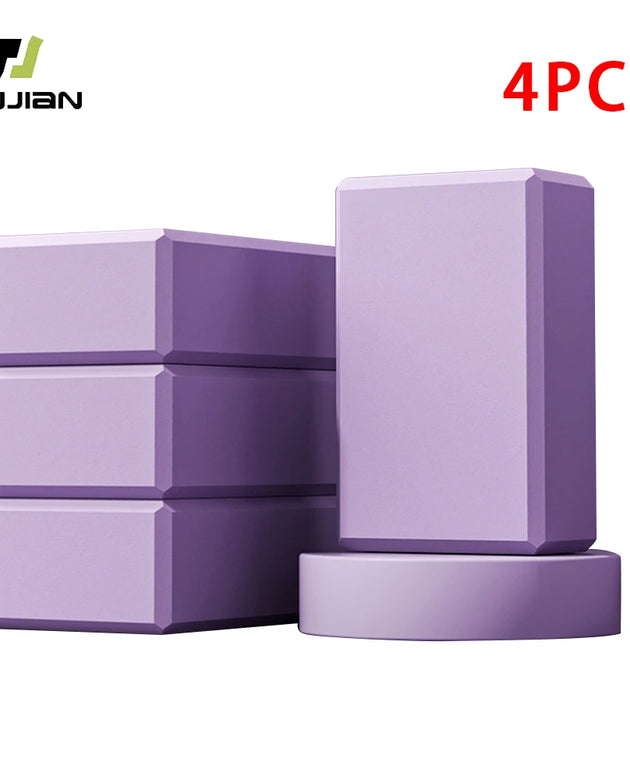 4PCS Yoga Blocks Bolster Pillow