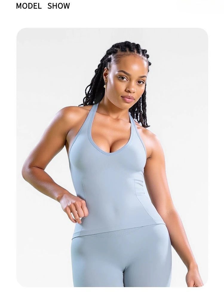 Hanging Neck Tank Top Women