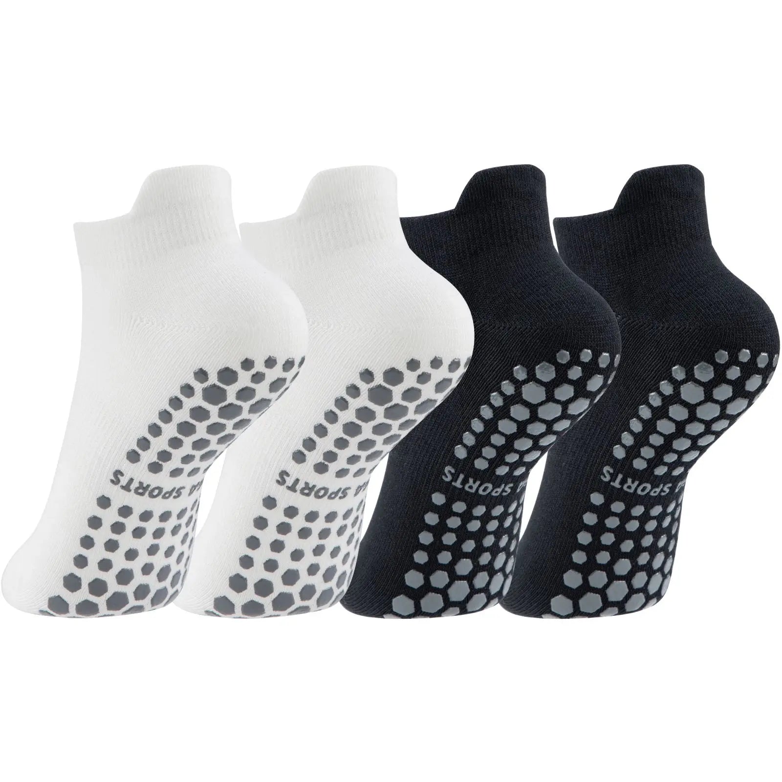 2 Pairs Pilates Yoga Ankle Socks