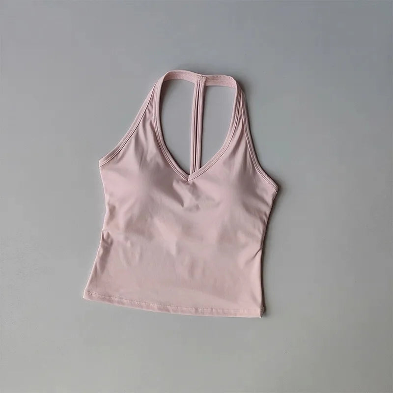 Sexy V-Neck Fitness Bra