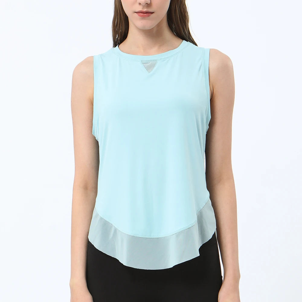 Summer Breathable Mesh Yoga Vest