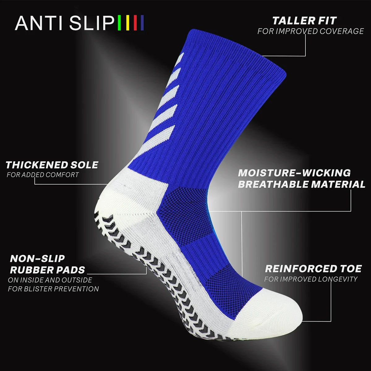 Football Socks Men Non Slip