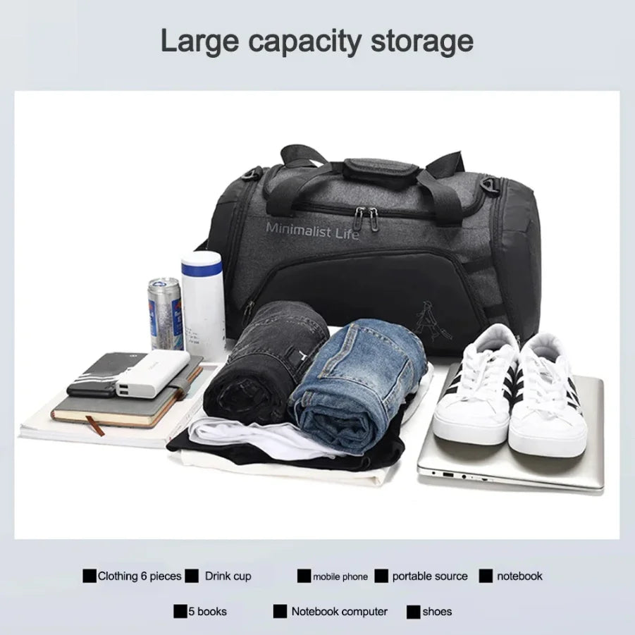 Waterproof Nylon Gym Bags