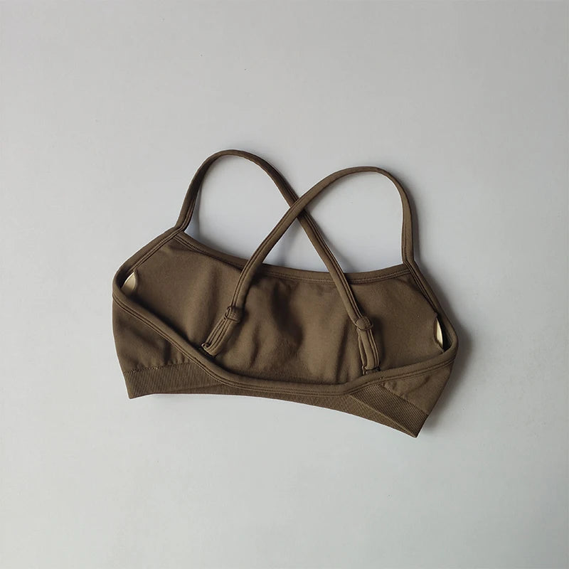 Gathering Shock-proof Back Seamless Bras