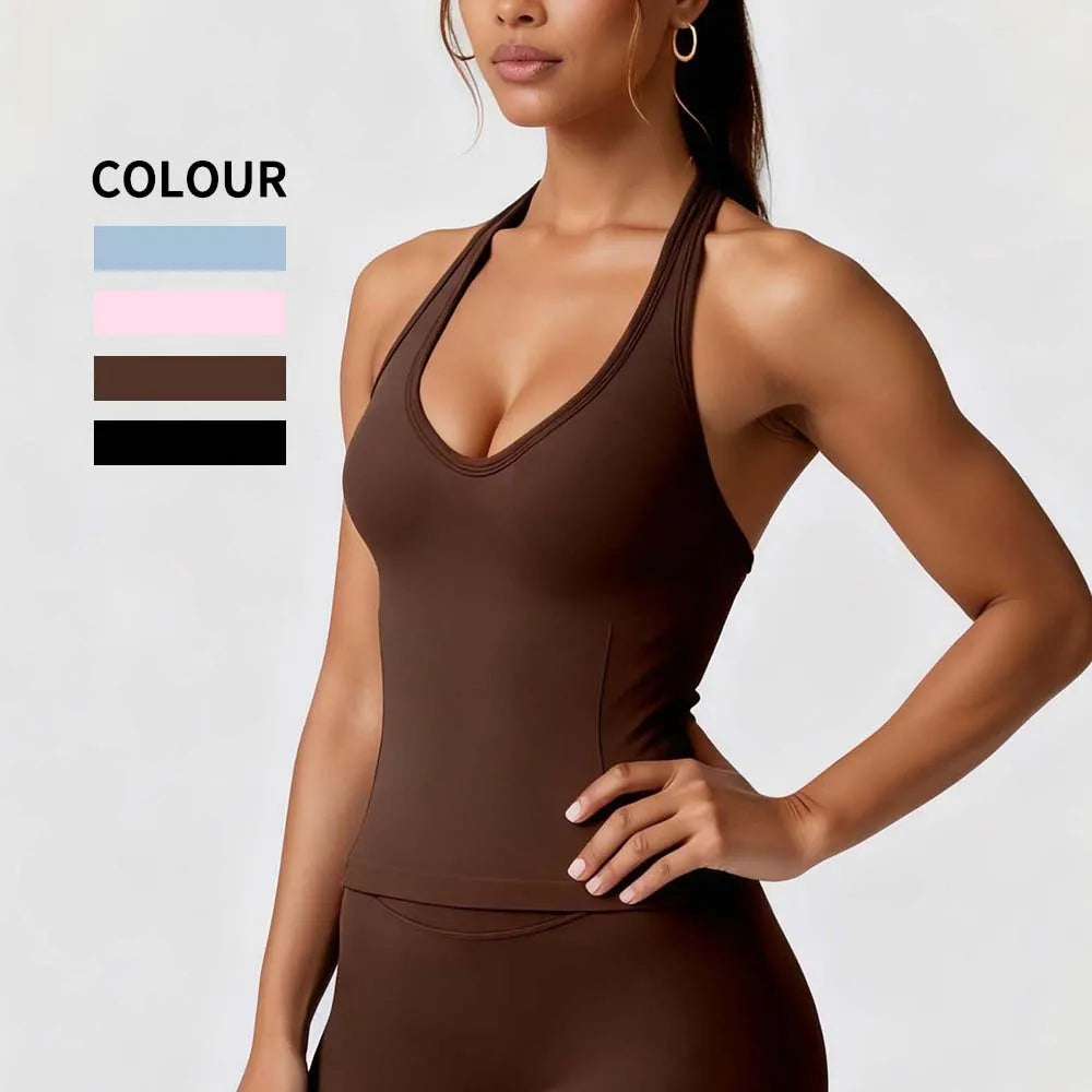 Hanging Neck Tank Top Women