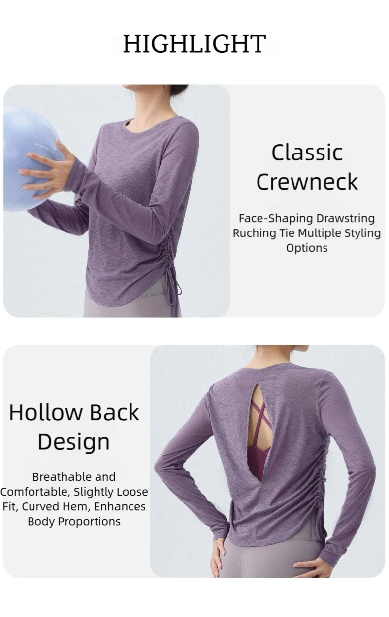 Thin Yoga Tops For Women