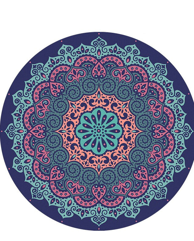 Foldable Round Yoga Mat
