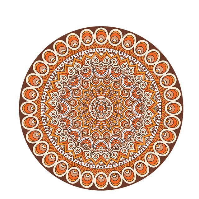 Round Non-slip Yoga Mats