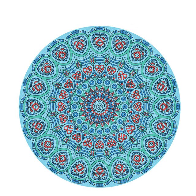 Round Non-slip Yoga Mats