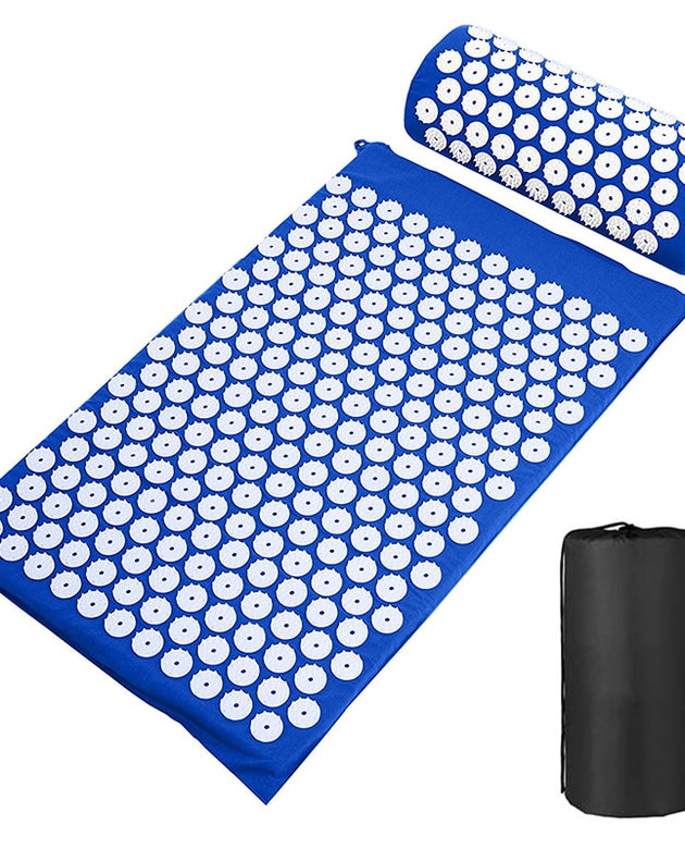 Yoga Mat with Needle Back Massager