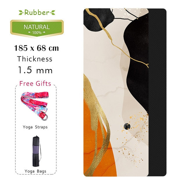 Natural Rubber Yoga Mat